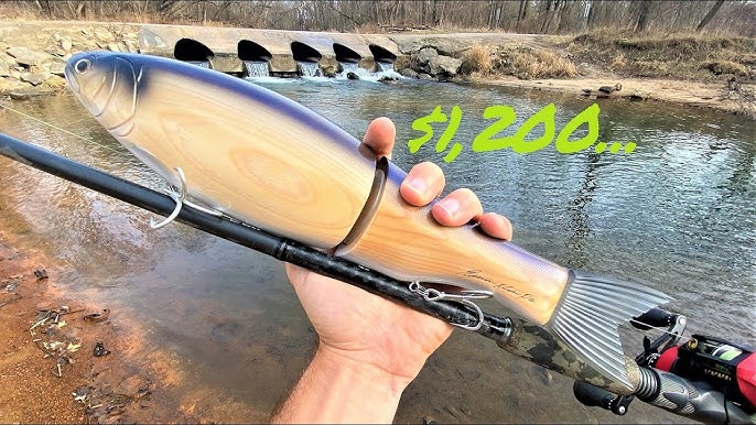 Fishing With The World's Most Expensive Lure! $950 Swimbait