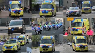 Marathon Rotterdam 2025  Hulpdiensten Met Spoed Rondom De Marathon Rotterdam