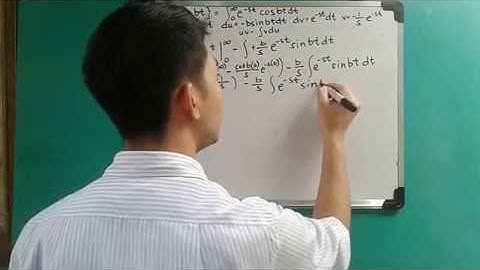 Laplace Tranform of cosbt