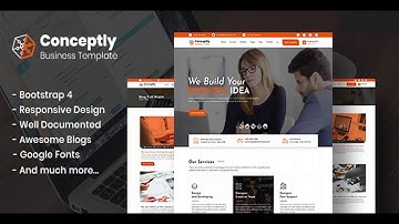 Conceptly - Business Multipurpose HTML template | Themeforest Website Templates and Themes