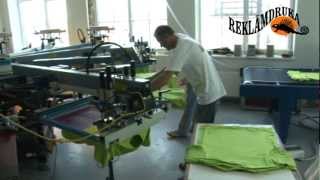 High quality screen printing on textile