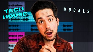 Stop Using Splice — Make Pro-Sounding Tech House Vocals With Your Own Voice (No AI)