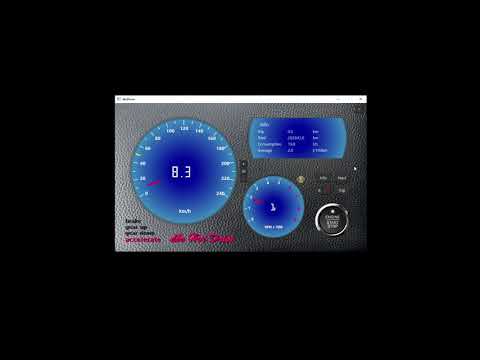 C++/Qt Programmierer Abschlussarbeit Tachometer