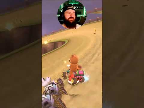 How'd That Miss me? | Mario Kart 8 #mario #mariokart #mariokart8 #shorts