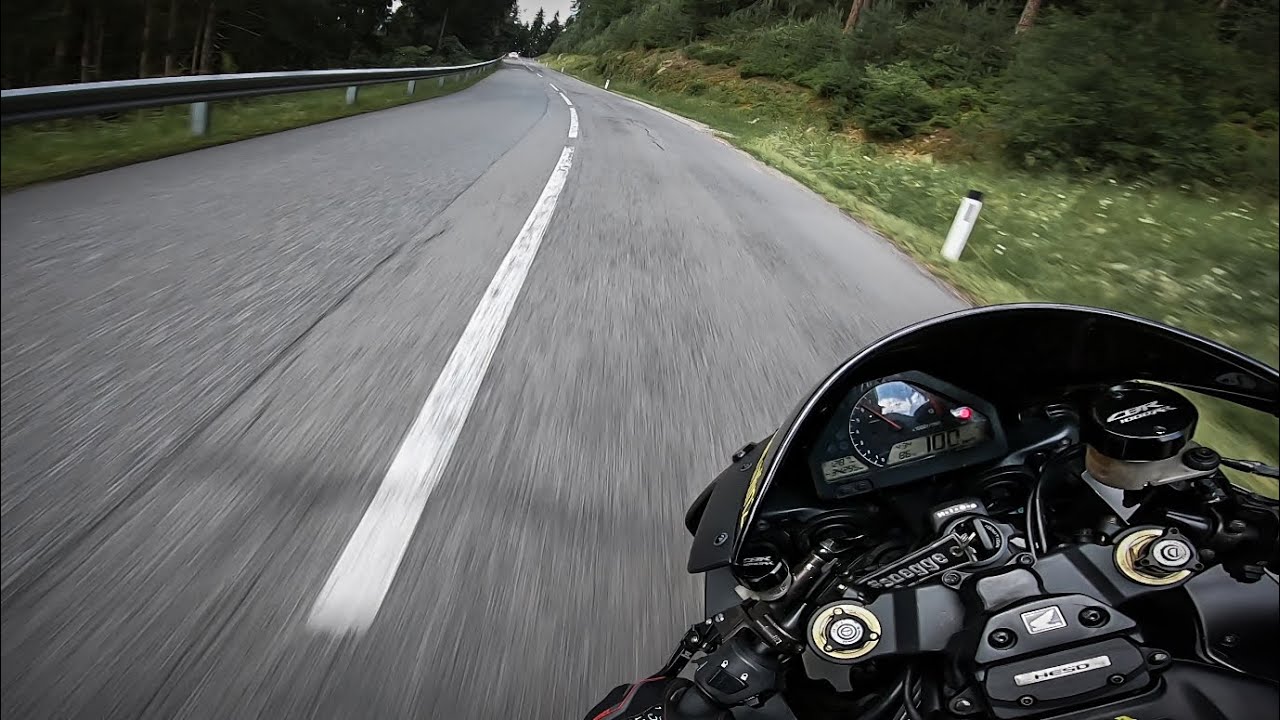 Honda CBR1000RR SC57 🔥 RAW 💥 KneeDown 🧡 First Ride (4K)