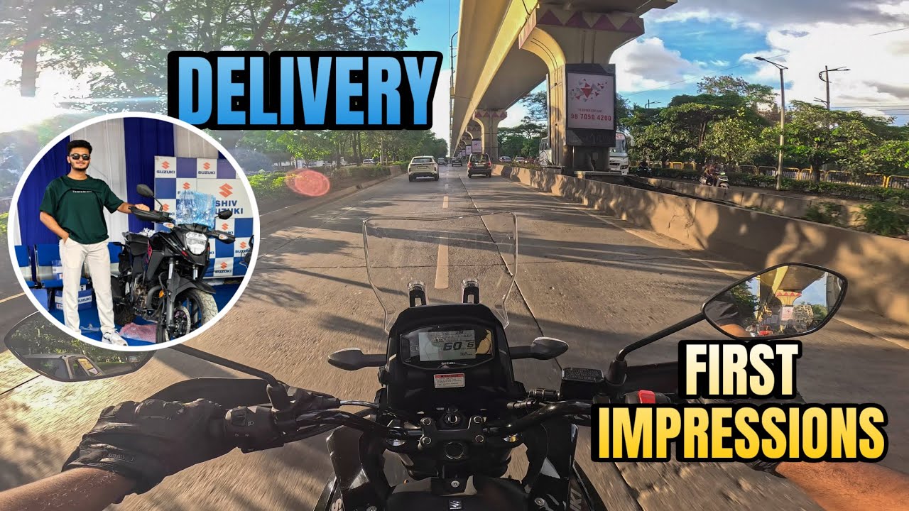 Taking DELIVERY of our New V STROM 250 + First Ride Impressions!