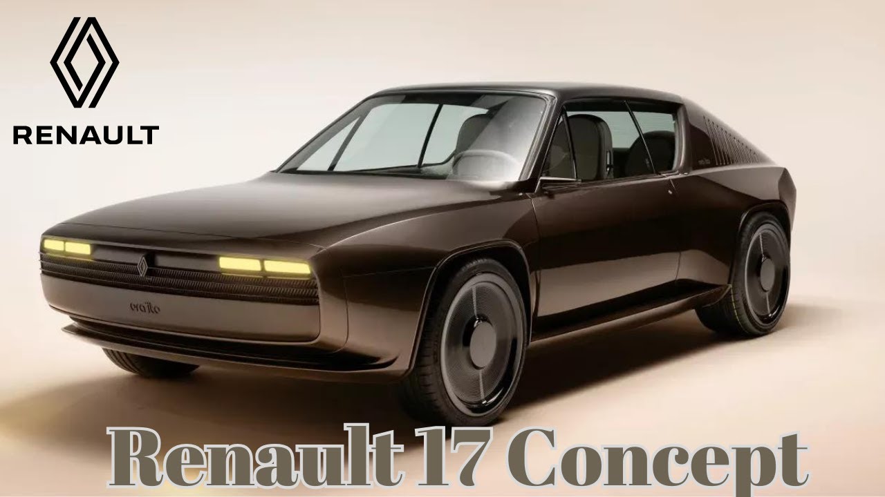 The Renault R17 Is a Retro Concept Done Right | 270 Hp | Renault  
