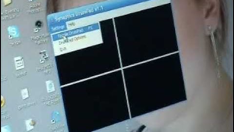 Synaptics Software - A demonstration!