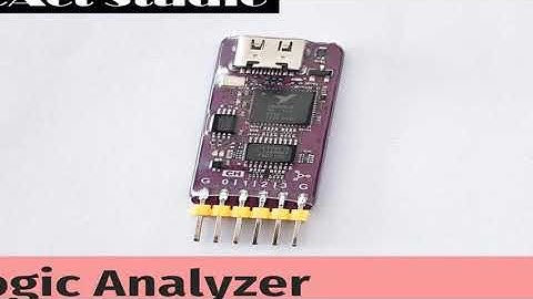 WeAct USB Logic Analyzer DLA Mini 24Mhz 8ch Channels Hardware Debug Tool 5V MCU ARM FPGA Debugger