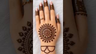 Very easy new stylish gol tikki mehndi design|mehndi design|mehandi design|mehandi|beginners mehndi|
