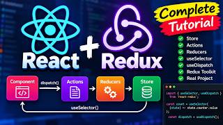 React Redux Complete Tutorial 🚀 | Redux Toolkit, Store, Actions, Reducers & useSelector | React JS