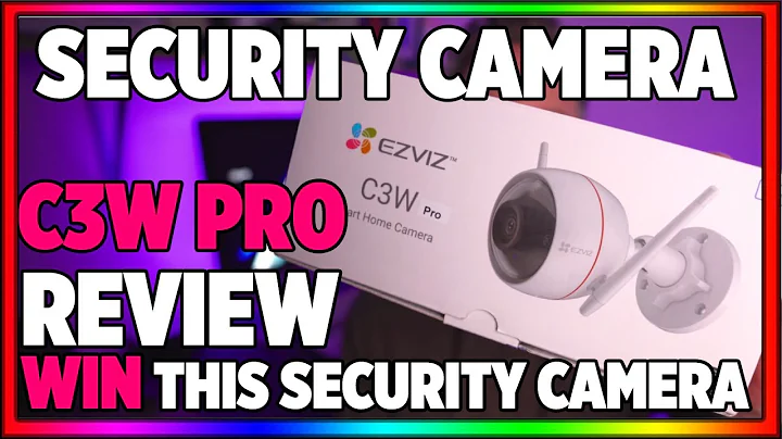 C3W Pro Security Camera from EZVIZ - This is insane!!
