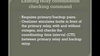 ASPEN webinar 2016-12-08: Wide area relay coordination checking