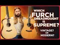 Does Vintage or Modern Win? Furch Spruce/Rosewood Dreadnought Comparison