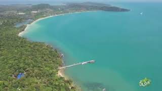 Beautiful Beach at Preah Sihanouk Vill-Cambodia