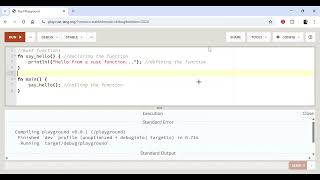 Rust 42 | Functions in Rust – part 1 | Rust Programming Course | Uplatz