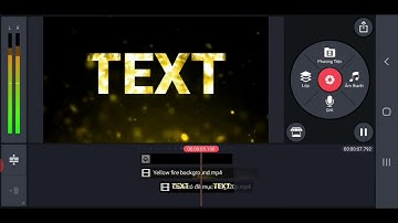Tạo intro video Fire Text bằng Kinemaster trên điện thoại | Hướng dẫn KineMaster #011 | KhanhVo TV