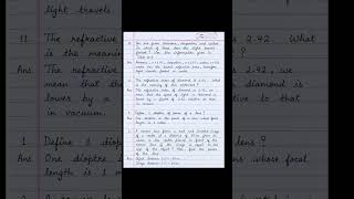 class 10th physics chapter 2 light reflection and refraction full intext question answer class10th💌