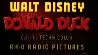 Donald Duck - Soup's On (1948) - original titles
