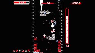 Downwell - Hard Mode Full Run - 60fps - Arm Spin Style