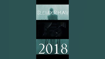 Evolution of slender man (2016/2021) #short #evolution