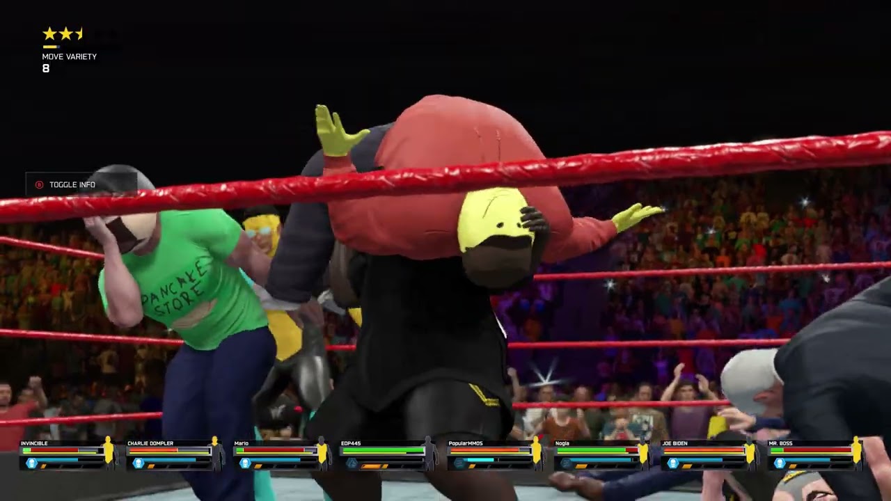 WWE 2K25 Season 6 part 5 (8 man battle royal) streetus title qualifier 1