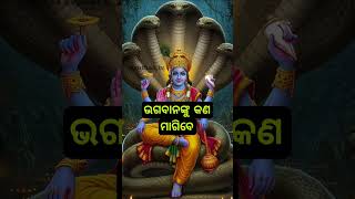 ପଜ କରବ ସମୟର ଭଗବନଙକ କଣ ମଗବ