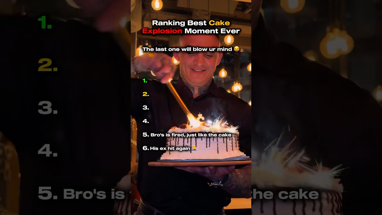 Ranking Best Cake Explosion Moment Ever