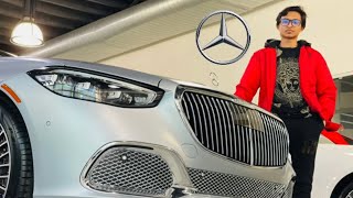 2024 Mercedes-Maybach Silver Mist Edition S680 V12 Incredibly Most Luxurious King Sedan Every Sense.