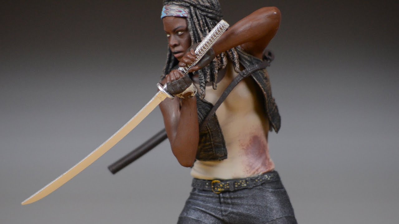 cameras espion McFarlane Toys Color Tops The Walking Dead Travis & Michonne Review!