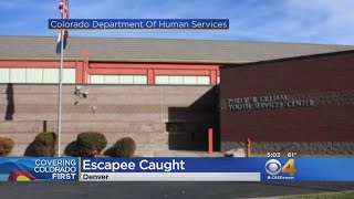 Juvenile Detention Escapee Captured
