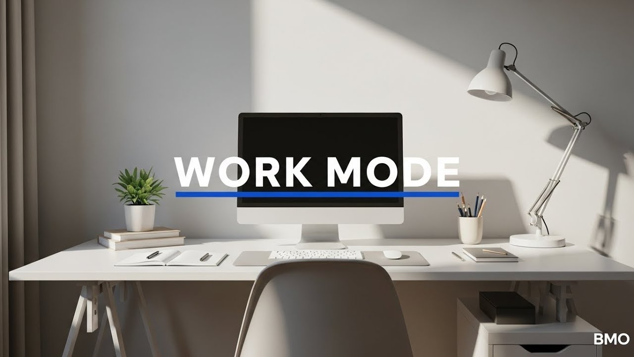 [BGM Mode On] 90 Minutes of Deep Focus — Work & Study Lofi Playlist | Productivity Music