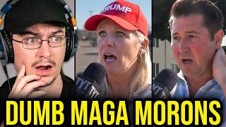 MAGA Voters Getting OWNED In Public For 19 Minutes Straight