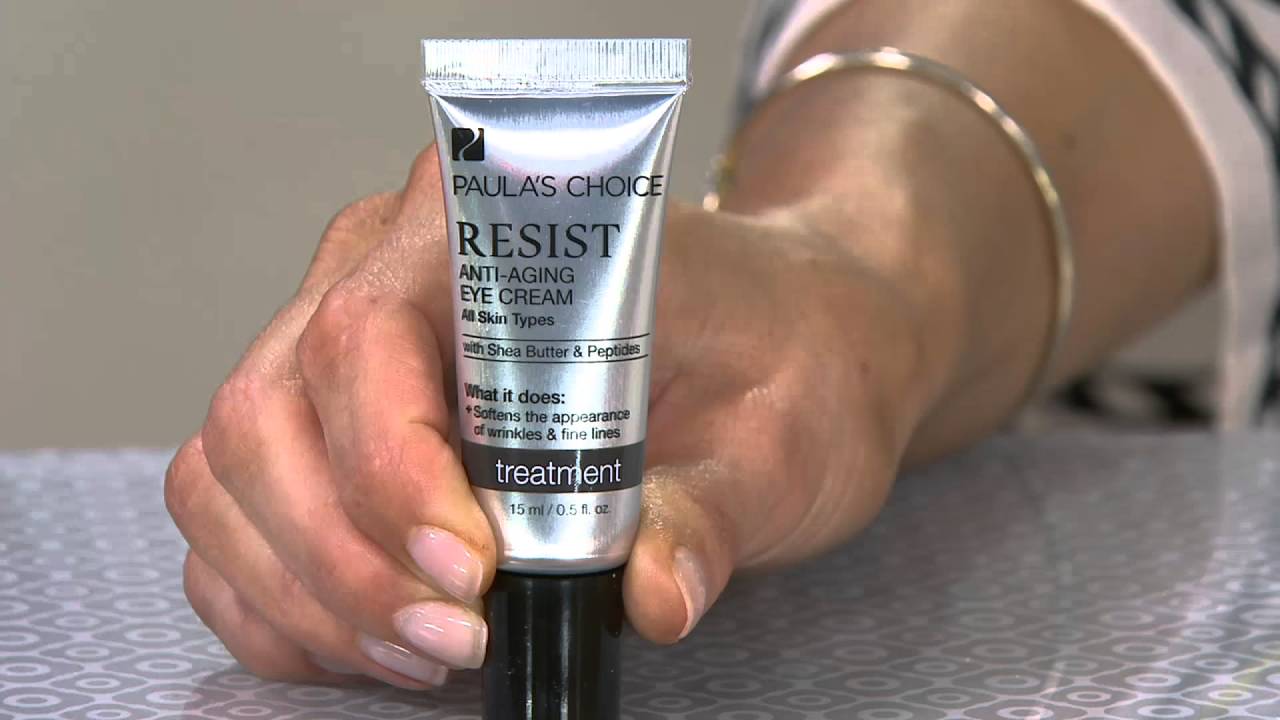 Paula's Choice RESIST AntiAging Eye Cream on QVC YouTube