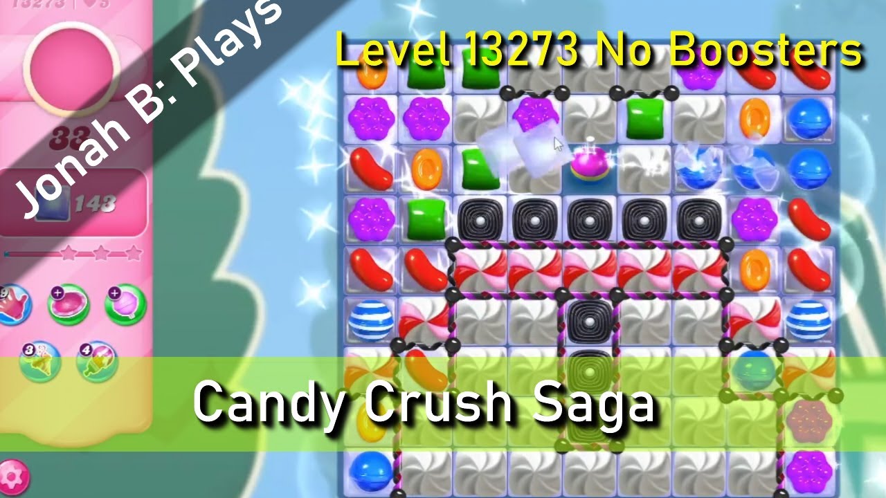 Candy Crush Saga Level 13273 No Boosters - YouTube
