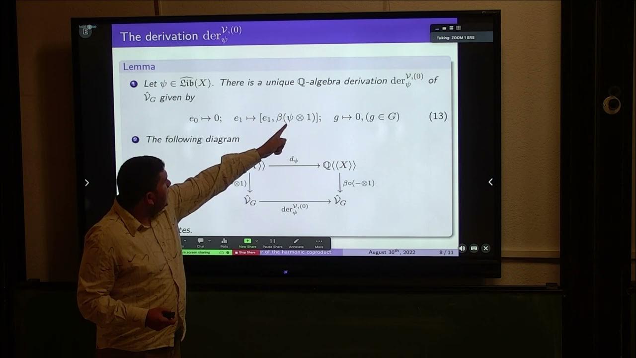 The stabilizer Lie algebra of the harmonic coproduct K. Yaddaden (IRMA