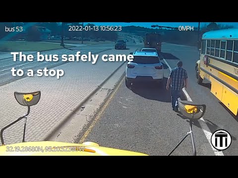 CAUGHT ON CAMERA: Tyler ISD students jump into action after bus driver suffers medical emergency