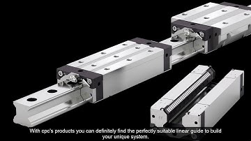 cpc Standard 4-Row Roller-type Linear Guide