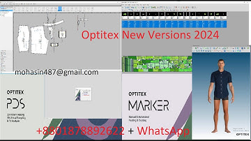 Optitex 24 full working 3D Cutplan Auto Nesting