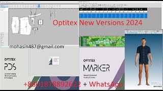 Optitex 24 full working 3D Cutplan Auto Nesting
