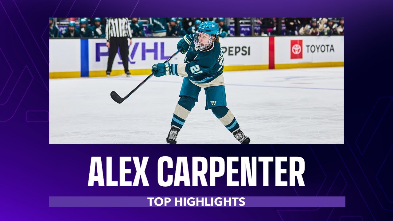 Основные моменты карьеры Алекса Карпентера | В центре внимания – выступление PWHL в Италии в 2026...