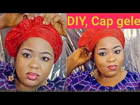 DIY FACE CAP GELE TUTORIAl ( part 2) - YouTube