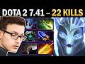 Spectre with Abyssal Blade and 22 Kills - Dota 7.41