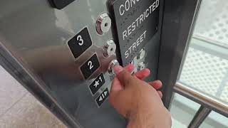 2024 Schindler Hydraulic Scenic Elevators at LAX Transit Center Los Angeles, CA
