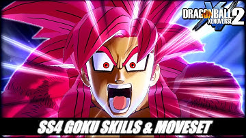 Dragon Ball Xenoverse 2 DLC 19: Daima SS4 Goku’s Moveset & Skills!
