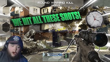 WE HIT ALL THESE IW4X TRICKSHOTS IN ONE STREAM!