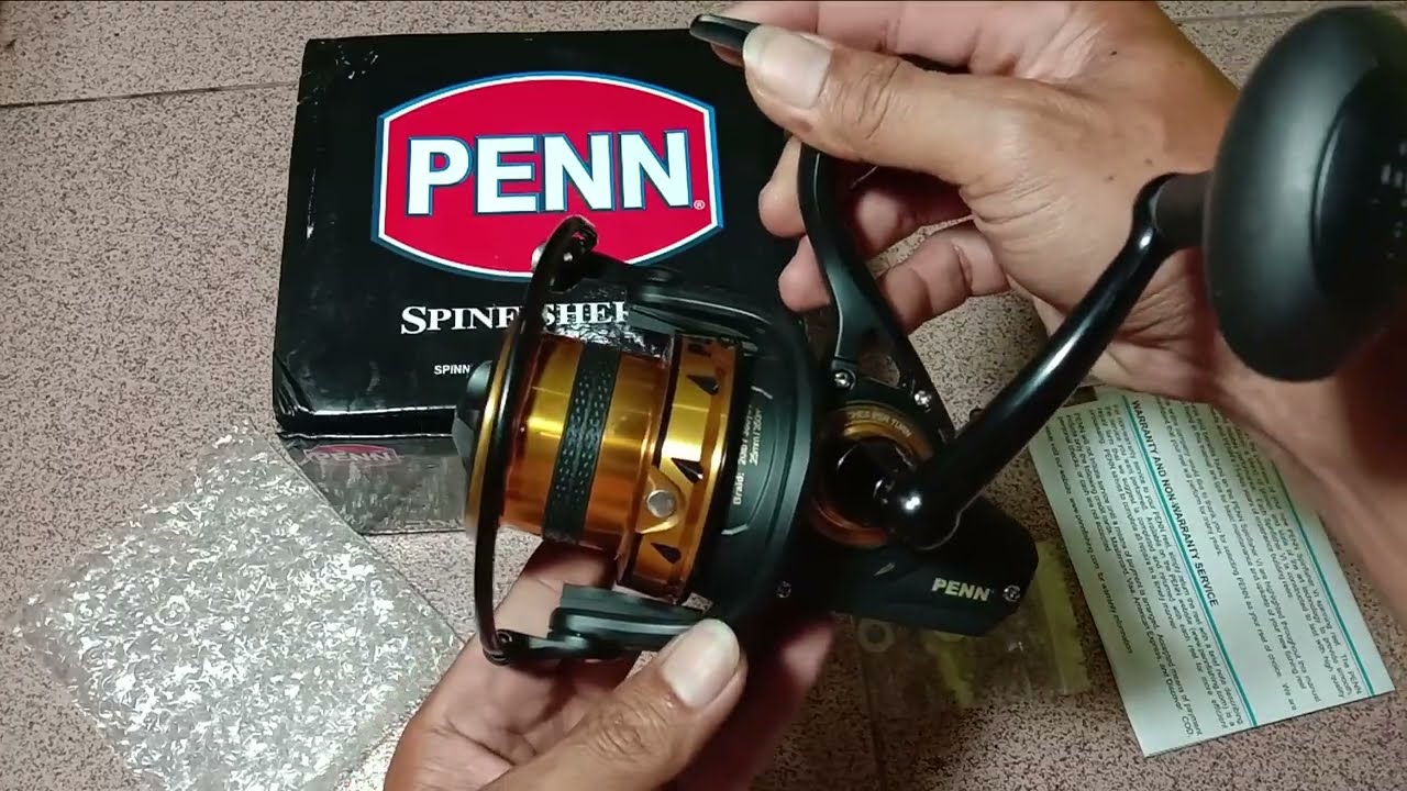 Unboxing dan review reel terbaru PENN SPINFISHER Vl 5500 LC