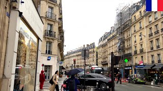 🇫🇷🌧️【HDR 4K】Paris Walk - Place Monge to Bastille via Notre Dame (Apr 2024)