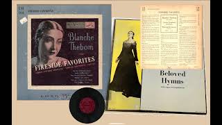 Blanche Thebom sings Fireside Favorites (RCA LP)
