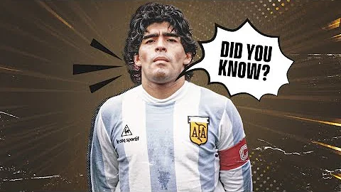 15 Mind-Blowing Facts About Diego Maradona